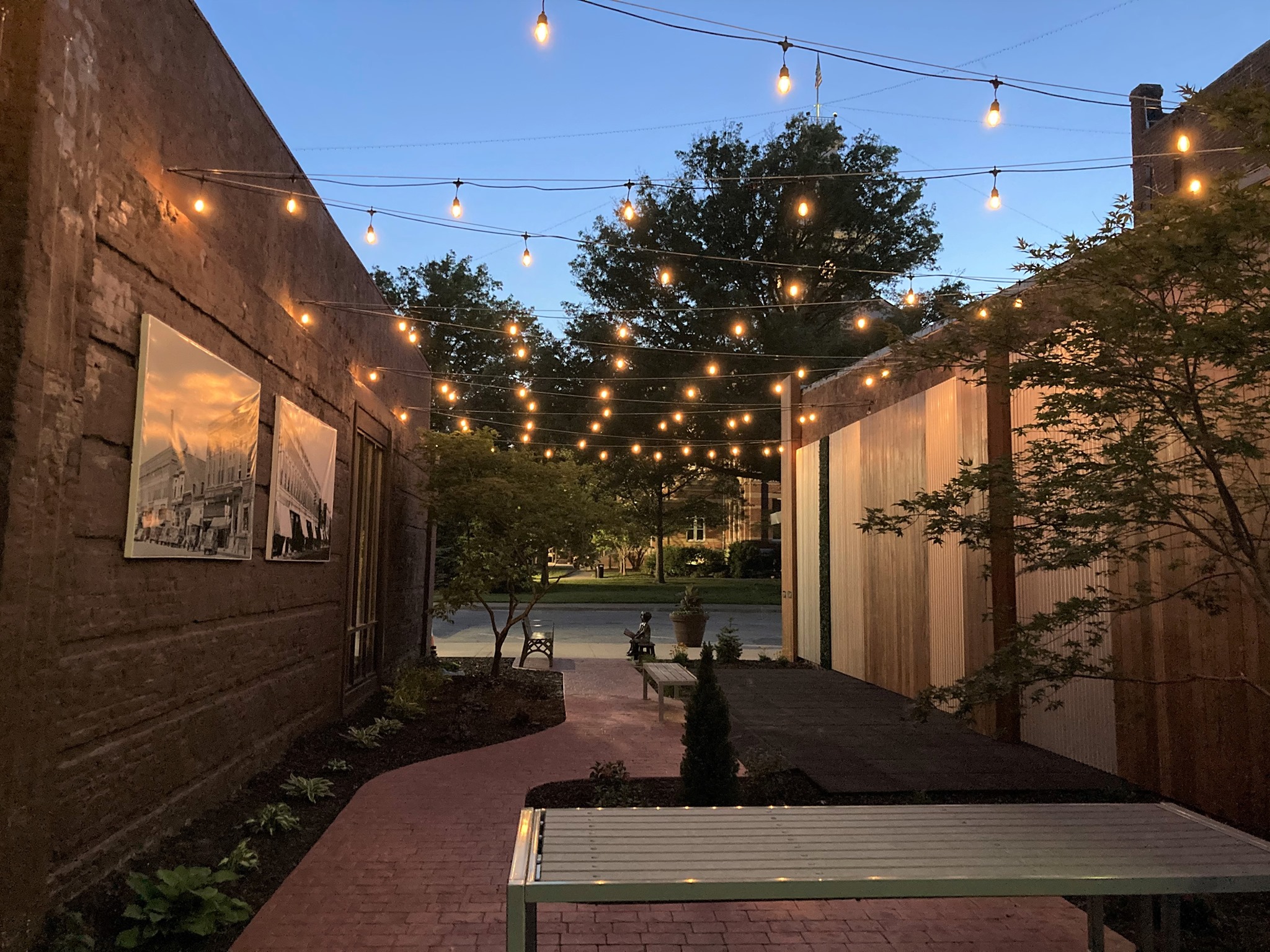 Clarinda's Downtown Pocket Park